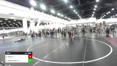 87 lbs Semifinal - Aiden Pena, Cwc vs Estevan Altamirano, Sunnyside WC