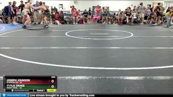 220 lbs Round 3 (6 Team) - Tytus Drake, Front Royal vs Joseph Johnson, Glasgow WA