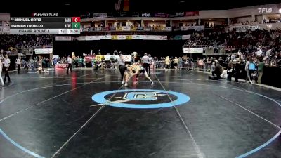 5A 114 lbs Champ. Round 1 - Manuel Ortiz, Gadsden vs Damian Trujillo, Atrisco Heritage