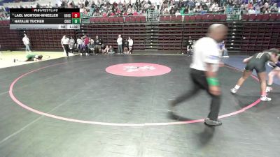 115 lbs Quarterfinal - Lael Morton-Wheeler, Goose Creek vs Natalie Tucker, Crescent