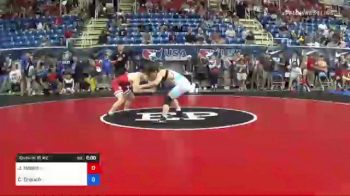 120 lbs Consi Of 16 #2 - Jackson Heslin, California vs Colby Crouch, Illinois