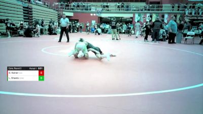 14U - 80/84 Cons. Round 3 - Dextin Sainer, Indiana vs Liam Sheets, Columbia City Wrestling Club