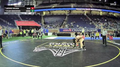 D1-215 lbs 5th Place Match - Artero Wilson, North Farmington HS vs Tyler Meeuwsen, East Kentwood HS