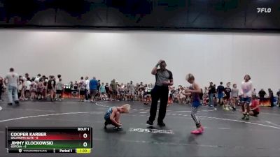 62 lbs Finals (2 Team) - Cooper Karber, Oklahoma Elite vs Jimmy Klockowski, Gotcha