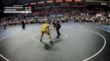 D 1 285 lbs Cons. Round 2 - Tayvious Washington, C.E. Byrd vs Draven Dixon, Walker