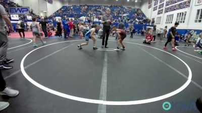 85 lbs Semifinal - Knox Selman, Weatherford Youth Wrestling vs Jacksen Thompson, Division Bell Wrestling