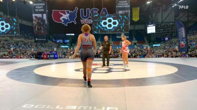 170 lbs Cons. Sub-rd Of 32 - Harlie Velarde, WY vs Shayne Pirlot, ID