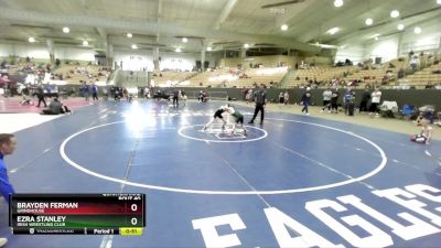 60 lbs Quarterfinal - Ezra Stanley, Irish Wrestling Club vs Brayden Ferman, Grindhouse