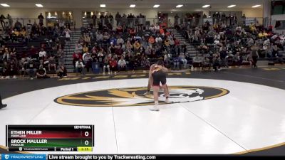 149 lbs Semifinal - Brock Mauller, Missouri vs Ethen Miller, Maryland