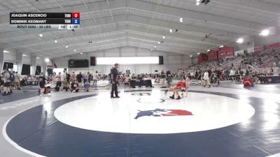 92 lbs 1st Place Match - Joaquin Ascencio, Team Donahoe vs Dominik Keomany, Team Donahoe