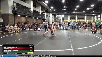 170 lbs Semis (4 Team) - J`nessa Reynoso, SOTM Pink vs Sophia Bassino, Wisconsin