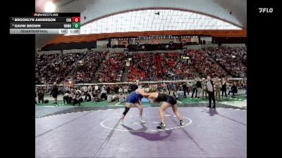 G 165 lbs Quarterfinal - Brooklyn Anderson, Coeur D Alene vs Gavin Brown, Rocky Mountain