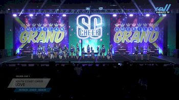 South Coast Cheer - Love [2024 L1 Junior - Medium Day 1] 2024 The American Grand Grand Nationals