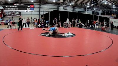 92 kg Cons. Round 3 - Max Acciardi, Atreus Wrestling Club vs Joshua Negron, Castleton RTC