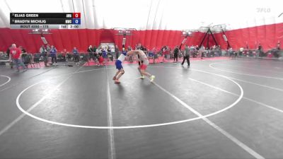 175 lbs Semifinal - Elias Green, Askren Wrestling Academy vs Bradyn Michlig, Mukwonago Wrestling Club
