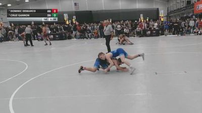 120 lbs Quarters - Dominic DeMarco, Askren Wrestling Academy vs Cruz Gannon, Sebolt Wrestling Academy