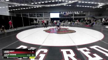 141 lbs Cons. Round 2 - James Hoyt, Norwich vs Lucas Dionne, Ithaca