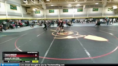 Quarterfinal - Tailie Brehm, Rapid City Extreme vs Marlee Heltzel, Spearfish Youth Wrestling