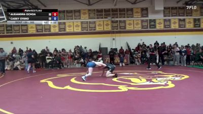 160 lbs Quarterfinal - Alejandra Ochoa, Delta College vs Casey Otero, Cerritos College
