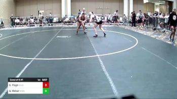 123 lbs Consi Of 8 #1 - Shyann Page, Colorado Outlaws vs Adriana Rebar, Mira Mesa Wrestling