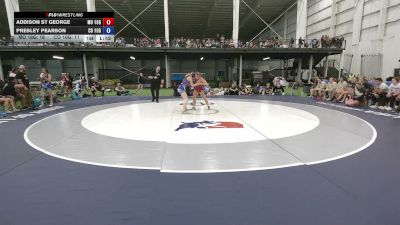 115 lbs Addison St George, Missouri vs Presley Pearson, Colorado