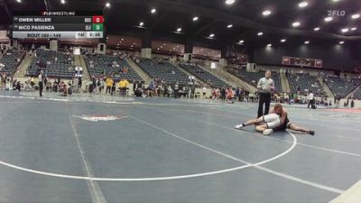 149 lbs Cons. Round 2 - Nico Pasienza, Cleary University vs Owen Miller, Rochester University