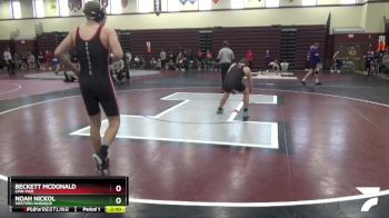 JV-26 lbs Quarterfinal - Noah Nickol, Western Dubuque vs Beckett McDonald, Linn-Mar