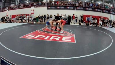 79 kg Quarters - Beau Mantanona, Coachella Valley Wrestling Club vs Carter Schubert, Oklahoma Regional Training Center