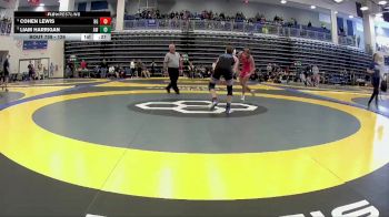 126 lbs Cons. Semi - Cohen Lewis, Bowling Green vs Liam Harrigan, Anthony Wayne