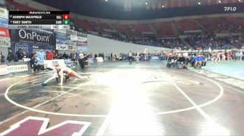 5A Boys 120 lbs Cons. Round 2 - Trey Smith, Canby Boys vs Joseph Maxfield, Dallas Boys