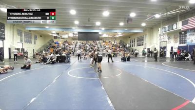 150 lbs Champ. Round 2 - Thomas Alvarez, Mayfair vs Byambaragchaa Altandush, South Torrance