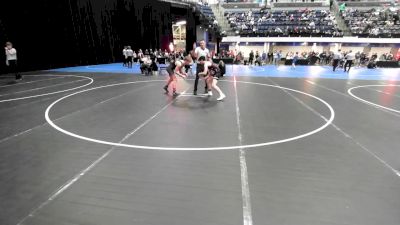 7th - 8th grade - 123 Cons. Round 2 - Adrian Grosvenor, Siouxland Wrestling Academy vs Cooper Brems, DC Elite Wrestling