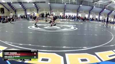 125 lbs Champ. Round 1 - Malachi O`Leary, Ohio University vs Cody Tanner, Virginia Military Institute