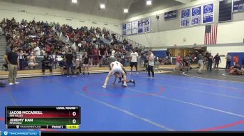 170 lbs Cons. Round 1 - Jeremy Han, Etiwanda vs Jacob McCaskill, Simi Valley