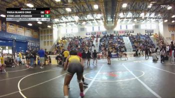 120 lbs Champ. Round 1 - Kyrie-Jade Atkinson, Camden County Outsiders vs Paola Blanco Cruz, Cowboy Wrestling Club