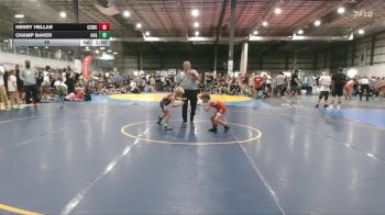 45 lbs Henry Hellar, CAPITAL CITY WRESTLING CLUB vs Champ Baker, 84 ATHLETES