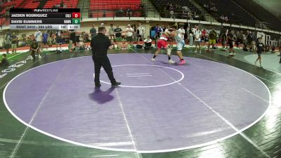 285 lbs Champ. Round 3 - Jaeden Rodriguez, California vs David Summers, Hawaii
