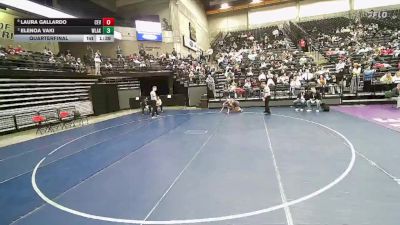 6A 145 lbs Quarterfinal - Elenoa Vaki, Westlake vs Laura Gallardo, Cedar Valley