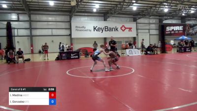 55 kg Consi Of 8 #1 - Isaiah Kainoa Medina, West Coast Regional Training Center vs Israel Gonzalez, Otc