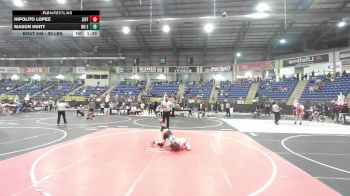 90 lbs Rr Rnd 5 - Hipolito Lopez, Jefferson Wrestling Club vs Mason Huitt, No Escape Wrestling