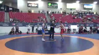 82 kg Round Of 16 - Jacob Fisher, Curby 3 Style Wrestling Club vs Richard Hicks, California