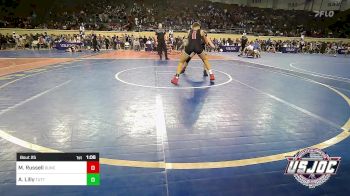 105 lbs Round Of 16 - Micah Russell, Duncan Demon Wrestling vs Austin Lilly, Tuttle Elite Wrestling Club