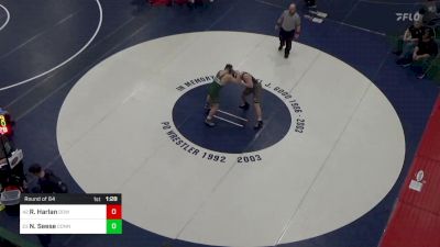 192 lbs Round Of 64 - Ryder Harlan, Downingtown West vs Nick Seese, Connellsville