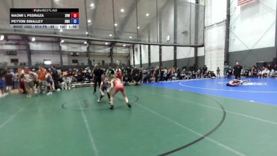 Champ. Round 2 - Naomi L Pedraza, SelahFlo Vikings Wrestling vs Peyton Smalley, Shelton Wrestling Club