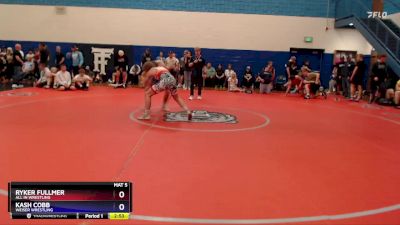 165 lbs Semifinal - Ryker Fullmer, All In Wrestling vs Kash Cobb, Weiser Wrestling