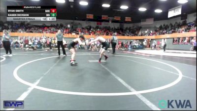 130 lbs Quarterfinal - Ryan SMITH, Darko Valley Wolf Pack vs Kasen Dickson, Shelton Wrestling Academy