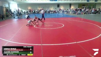 157 lbs Cons. Round 1 - Hunter O`Connor, Lycoming College vs Joshua Searle, Washington And Jefferson College