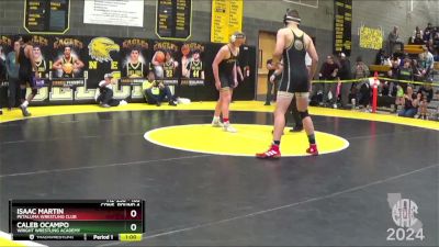 168 lbs Cons. Round 4 - Caleb Ocampo, Wright Wrestling Academy vs Isaac Martin, Petaluma Wrestling Club