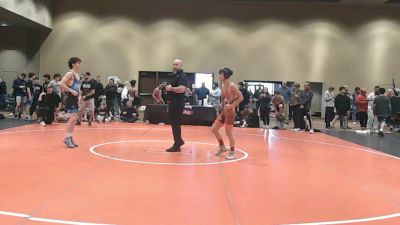 120 lbs Cons. Sub-quarters - Tyler Shin, Palm Wrestling Academy vs Brett Crawford, Savage Wrestling Academy