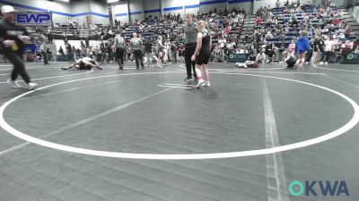 130 lbs Rr Rnd 1 - Hannah Fincher, Lexington Wrestling Club vs Dallas Deskin, Norman Grappling Club